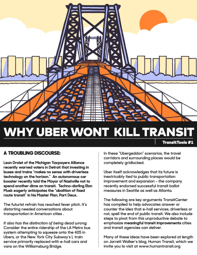Image for: Why Uber Won’t Kill Transit