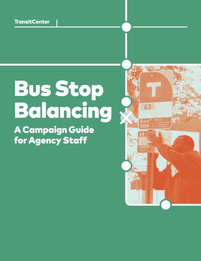 Cover for the Bus Stop Balancing report