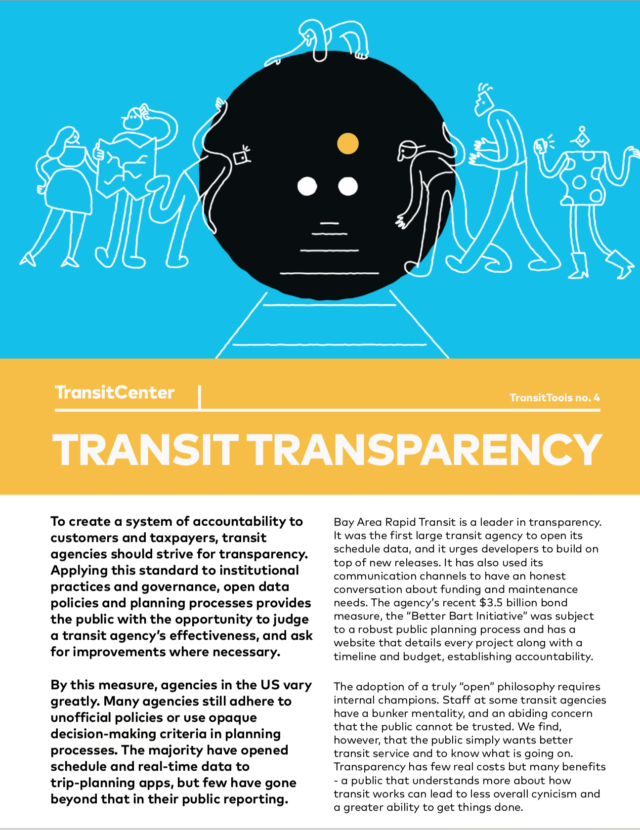 Transit Transparency TransitTool Cover