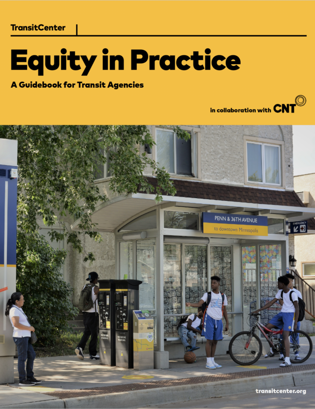 Image for: Equity in Practice: A Guidebook for Transit Agencies